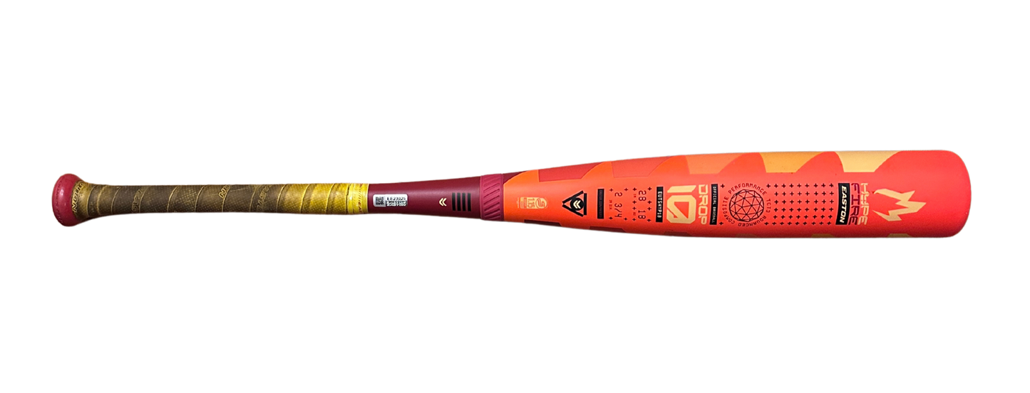 Used Easton Hype Fire USSSA Baseball Bat (-10) | 28" 18 oz (2024/2025 Edition)