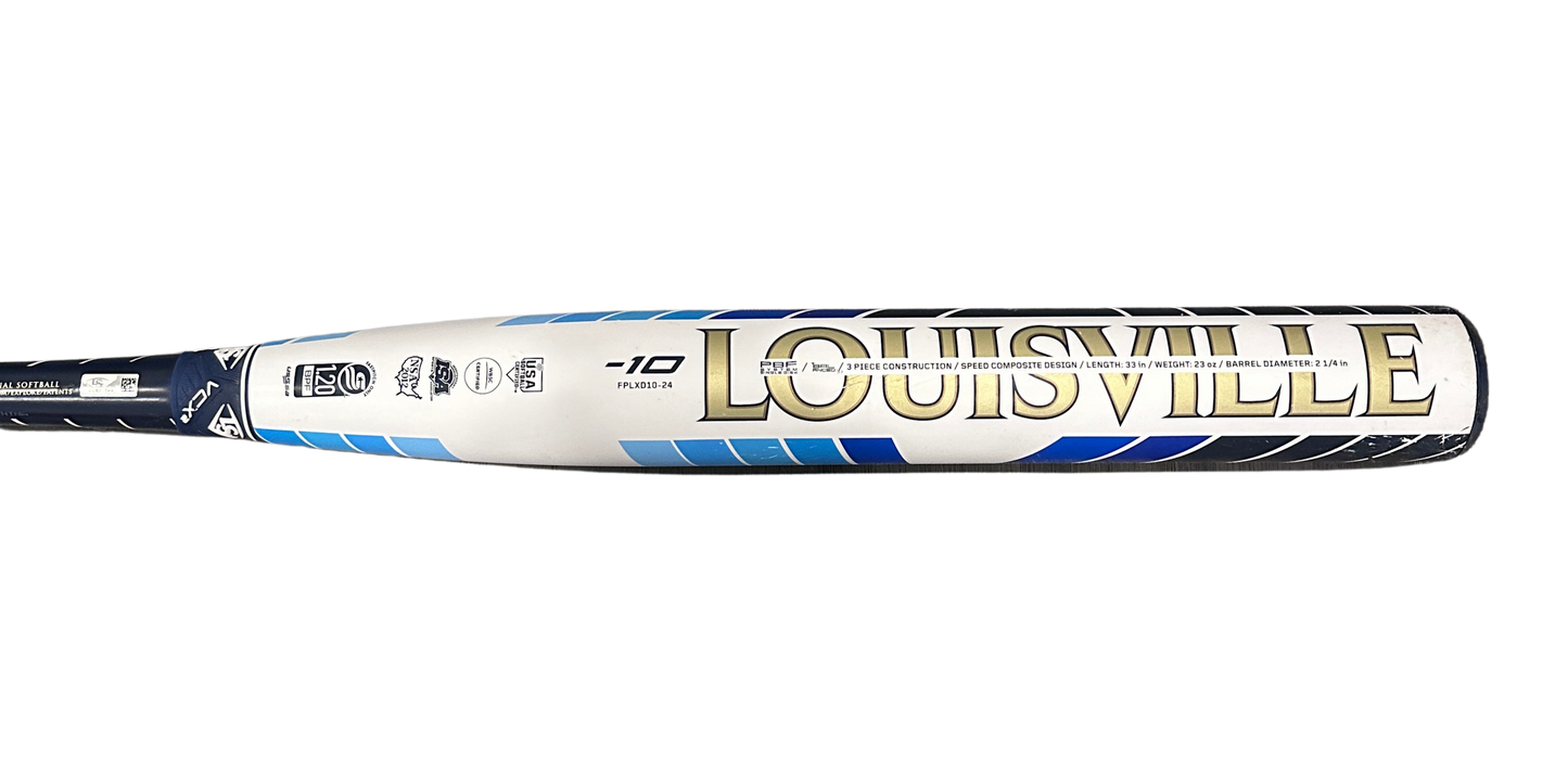 Louisville Slugger LXT Fastpitch Softball Bat | USSSA | Drop -10, 33in/23oz | FPLXD10-24