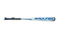 Used 2018 Rawlings Velo BBCOR Bat - 33”/30oz BB8V3 (Good Condition, White/Blue) Full Bat View Front