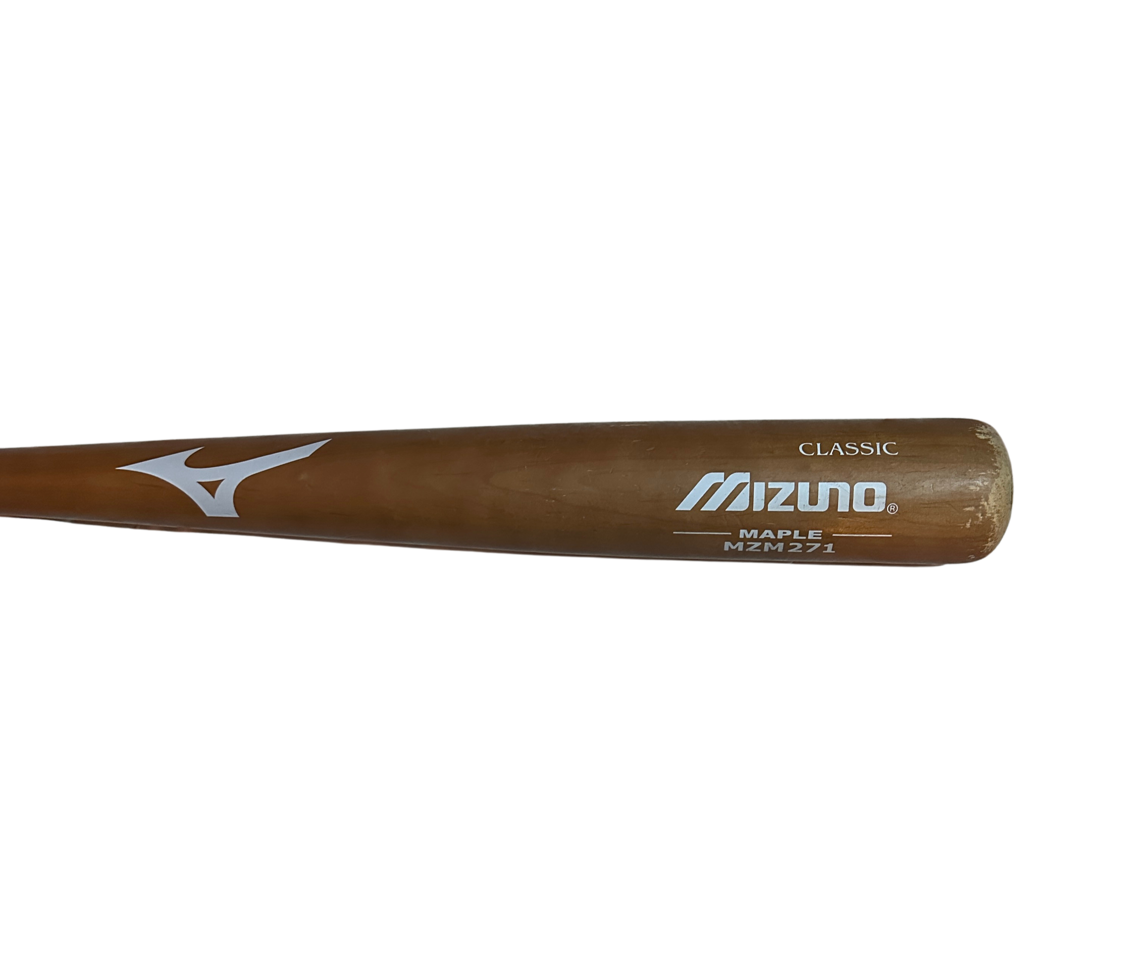 Used 2016 Mizuno MZM271 Maple Wood Classic Bat | Drop -2 33”/31oz | Brown Maple