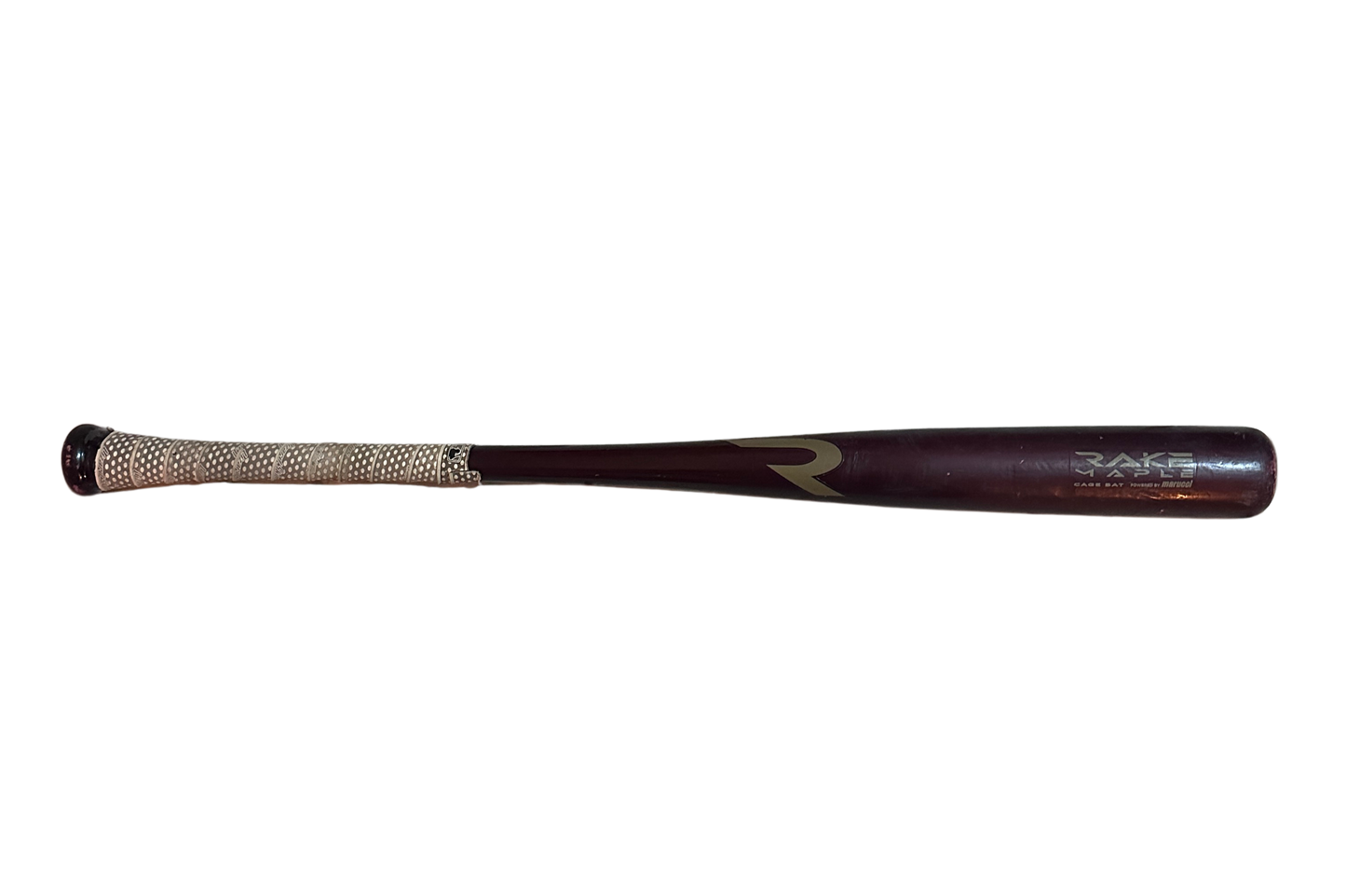 Used Marucci Rake Club Maple Cage Bat  | Drop -3 32”/29oz | Red Maple