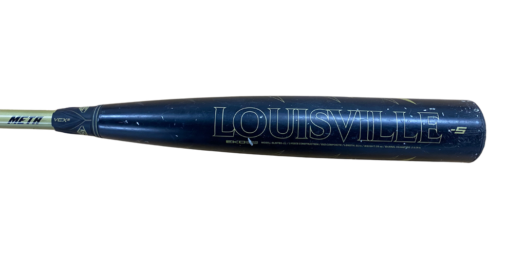 Used 2021 Louisville Slugger Meta Baseball Bat | USSSA | Drop -5, 31in/26oz | SLMTB5-21