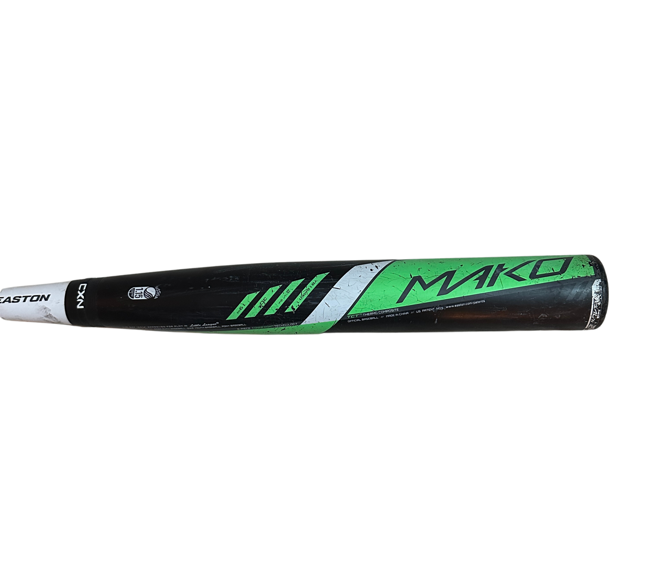 Used 2016 Easton Mako Two-Piece Composite Bat | USSSA | Drop -11 30in/19oz | YB16MK11
