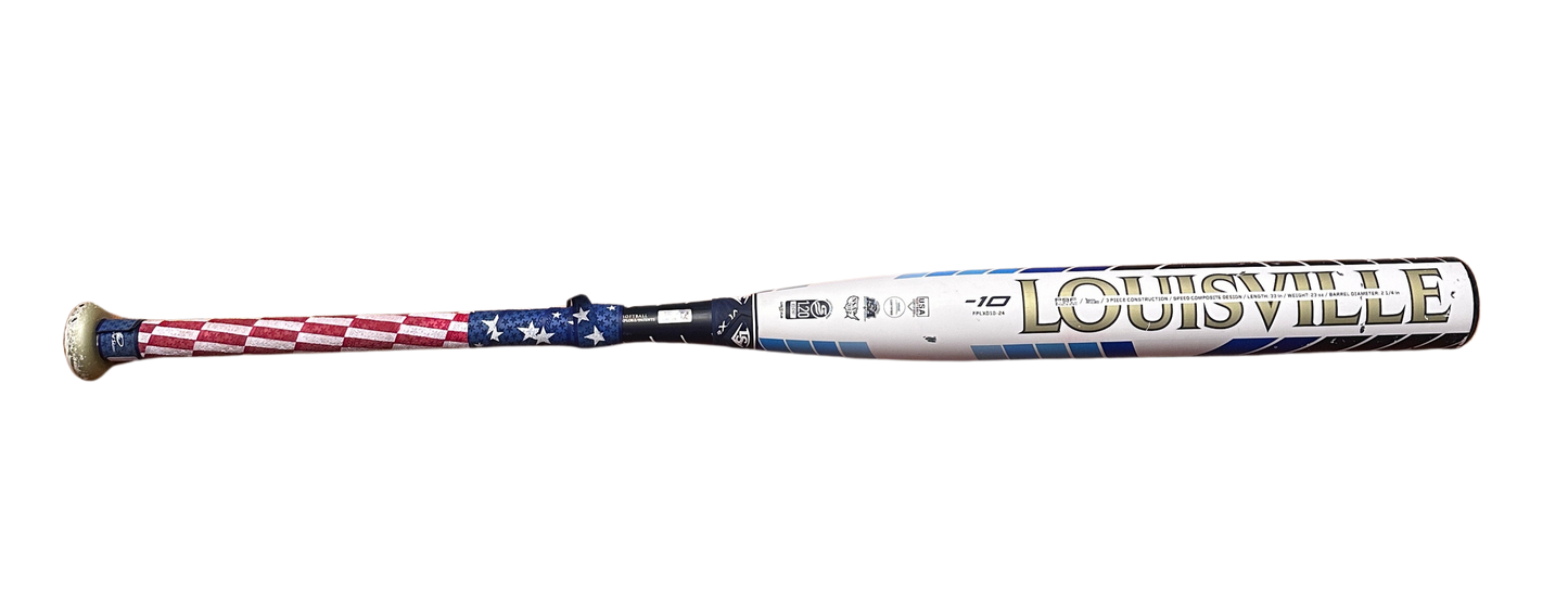 Louisville Slugger LXT Fastpitch Softball Bat | USSSA | Drop -10, 33in/23oz | FPLXD10-24