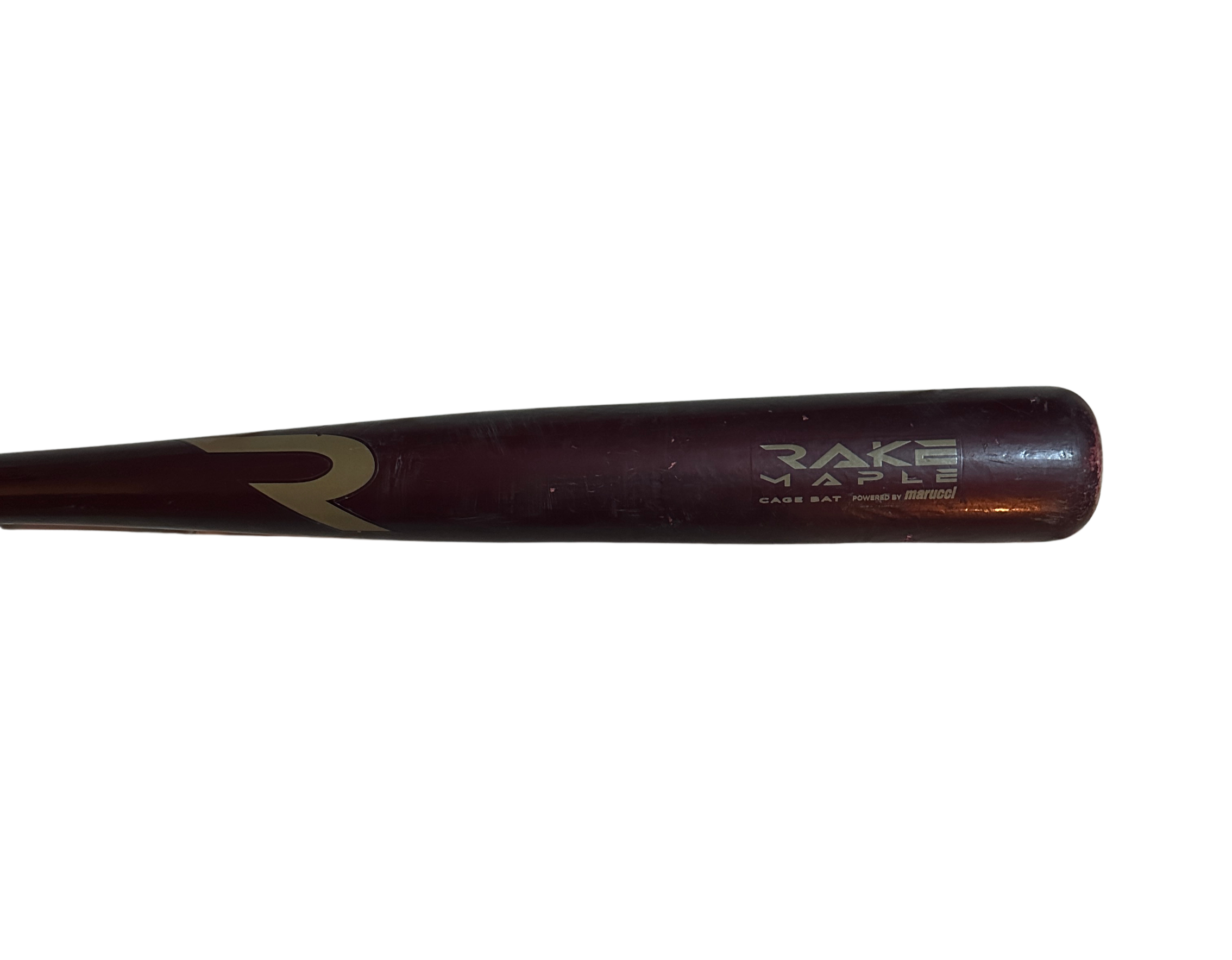 Used Marucci Rake Club Maple Cage Bat  | Drop -3 32”/29oz | Red Maple