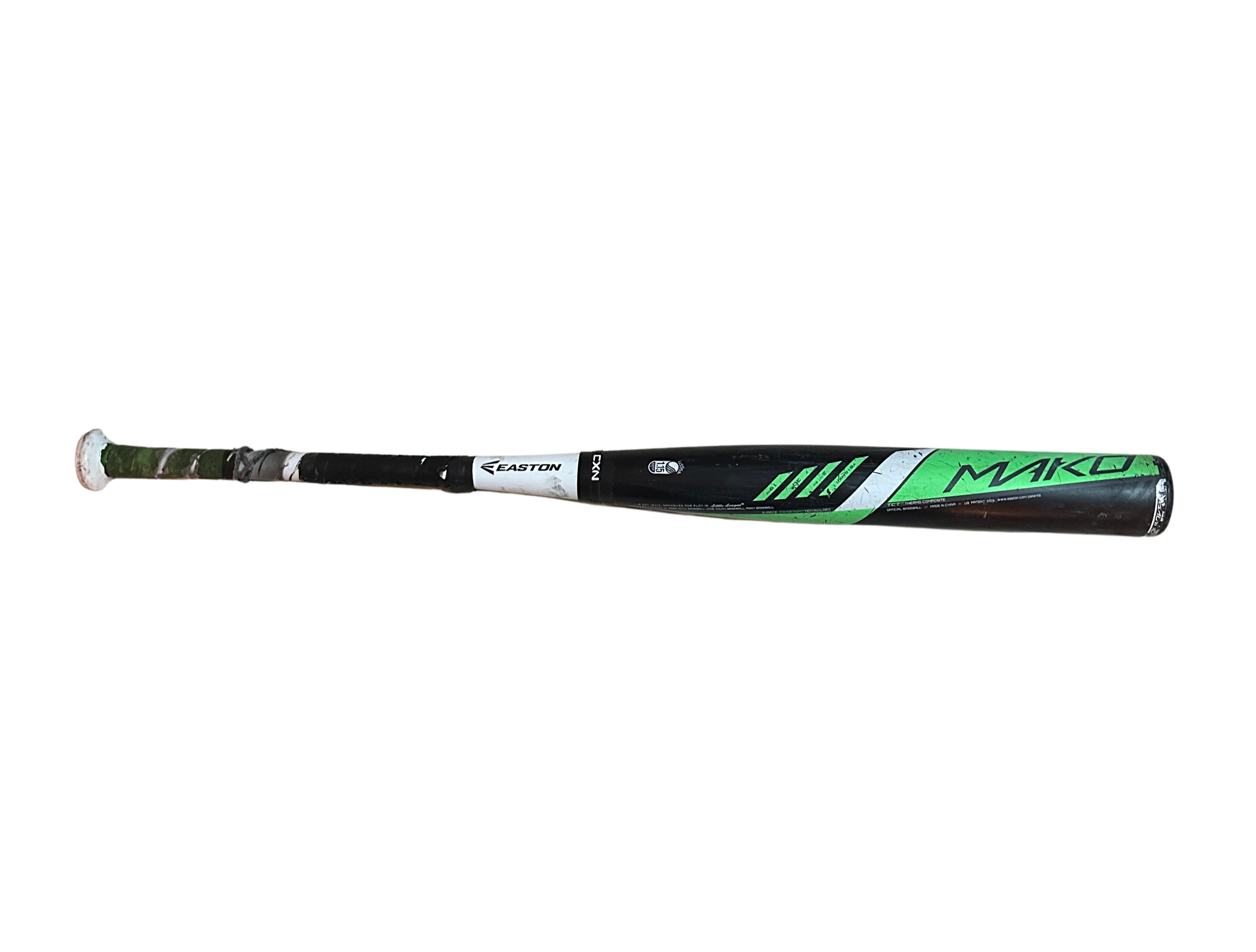 Used 2016 Easton Mako Two-Piece Composite Bat | USSSA | Drop -11 30in/19oz | YB16MK11