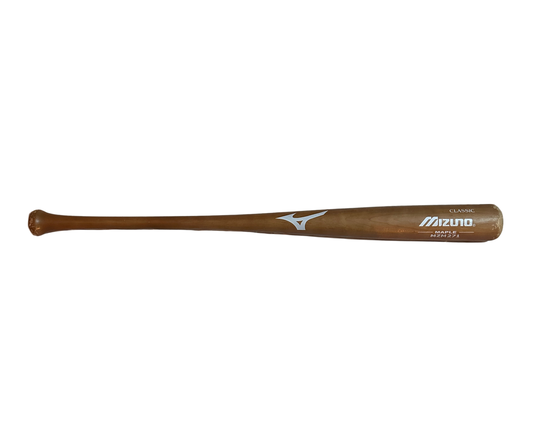 Used 2016 Mizuno MZM271 Maple Wood Classic Bat | Drop -2 33”/31oz | Brown Maple