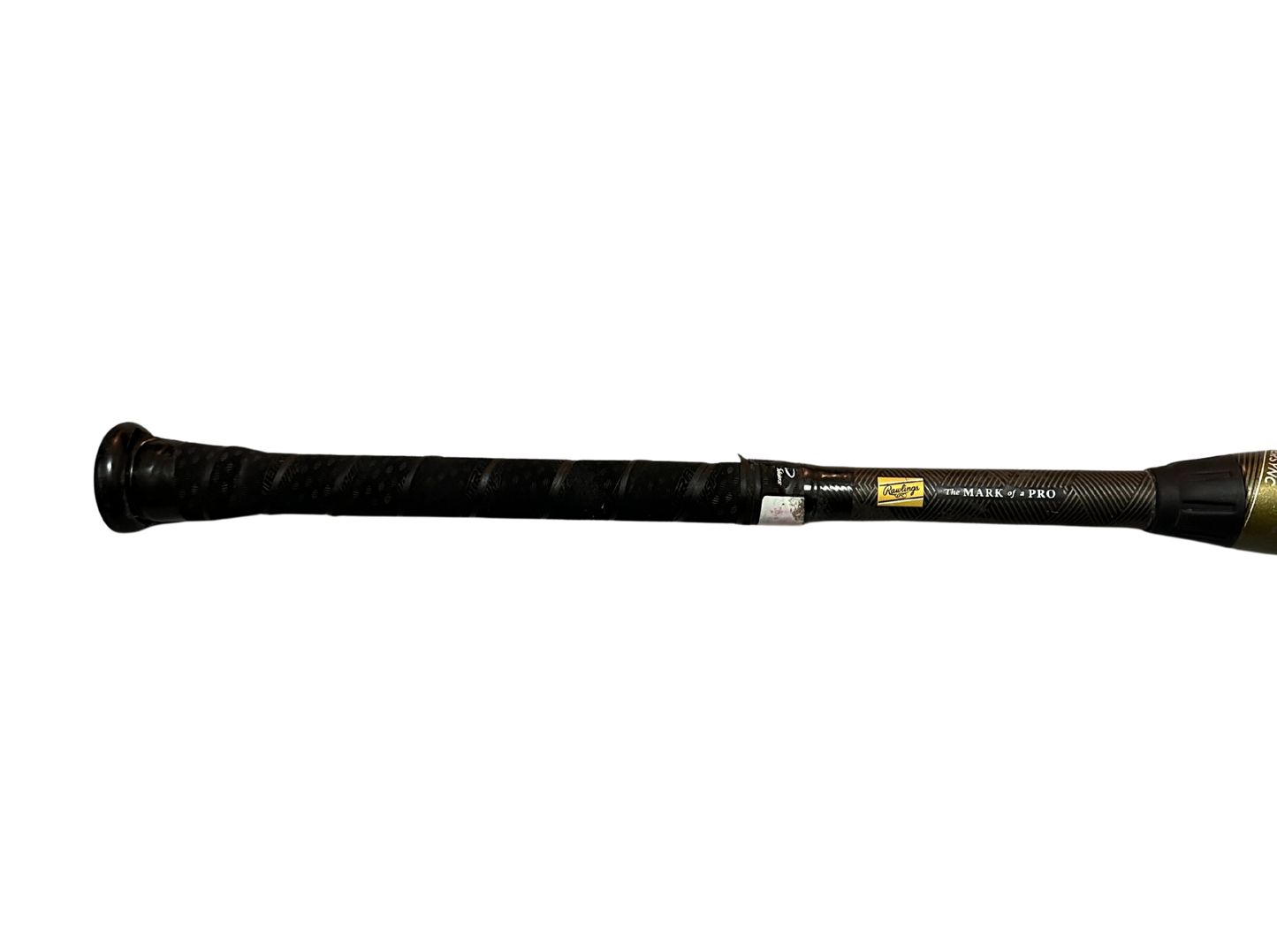 Used 2023 Rawlings Icon BBCOR Bat - 32”/29oz RBB313 Black/Gold Handle View Back